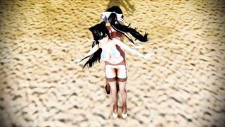 Kaohsiung and Atago Dive mmd r18 3d anime animation