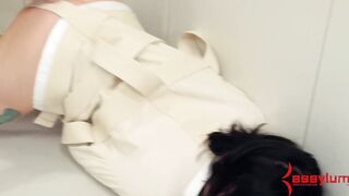 Piss enema and anal nailed for teenie slave