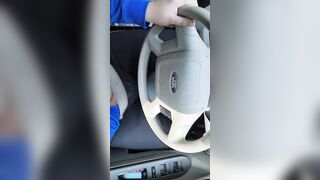 Finger Fuck inside the vehicle