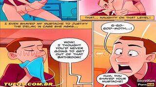 Screwed God-Mother - 18yo seduced by his slutty God-Parent - He Plowed her inside the Booty