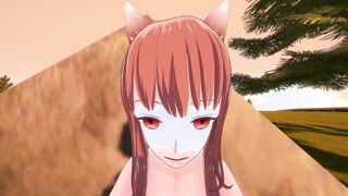 YOU GO ON A DATE WITH HOLO CARTOON SPICE AND WOLF