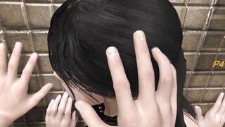 VAM 3D 厕所激情舞蹈然后被后入