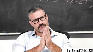 Bombshell Schoolgirl Gets Hard Discipline By Her Math Professor -