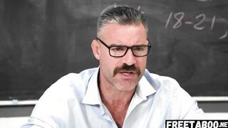 Bombshell Schoolgirl Gets Hard Discipline By Her Math Professor -