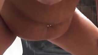 Long boobs mom big nude piss peeing pissing