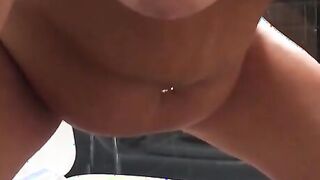 Long boobs mom big nude piss peeing pissing