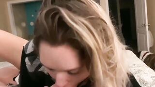 Making Daddy Cum Into My Mouth