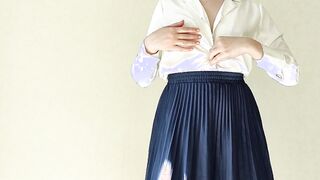 My tutor made me cum inside her lingerie on the camera