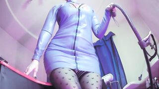Bdsm Dom Eva Pvc goddess Cougar Female Domination BONDAGE Kink High Heels Gf Solo professor Hottie