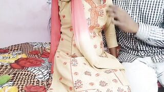 step Mother-into-law get her son-inside-law sexed inside Hindi voice