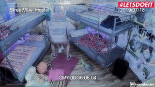 VULGAR HOSTEL - Lucky Geeks Gets To Boned Geeky sluts Stella Flex - LETSDOEIT