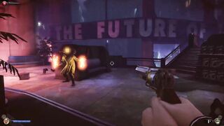 Elizabeth getting burned, shot and tortured - Bioshock Infinite ryona