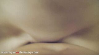 Hottie Amateur pov Mistress Squirts, Blows and Fucks