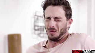 CrazyTaboo.com - Big Titted cougar Alura Jenson hard anal sex by