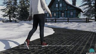 COLLEGE TIED: ARCTIC ADVENTURE #26 • Let's paint her belly