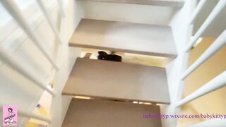 BABYKITTYP- young eastern blinded sub eat dick inside closet
