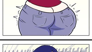 Breast expansion compilation - cartoon comic
