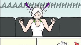 Breast expansion compilation - cartoon comic