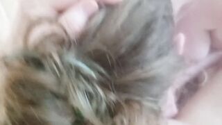 pov: STEP-DAUGHTER WITH LONG BOUNCING BREASTS ride Daddy's long dick. SQUIRT THEN JIZZED!!!