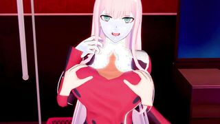 Darling into the Franxx: Zero 2 sex with super sexy sluts. (3D Animated)