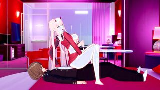 Darling into the Franxx: Zero 2 sex with super sexy sluts. (3D Animated)
