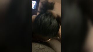 Married Long Tit African BBW Give Sloppiest Head Ever