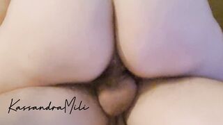 Long white butt going for a rides PAWG BUCKSHOT