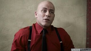 Principal makes teacher fuck schoolgirl