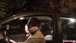 Roberta Farnese blows her hubby's penis who jizzes and then