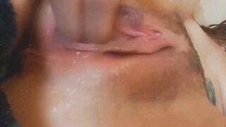 Soak & Creamy squirting cunt play