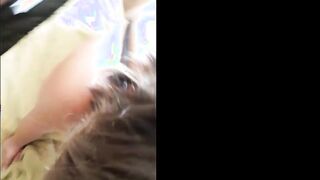 Spectacular oral sex from the sexsual grandmother. the breast of the