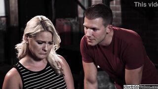 StraightTaboo.com - Stepson dominates and bangs cougar stepmom