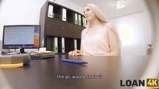LOAN4K. Carefully drilling tight pussy lender thinks about loan amount