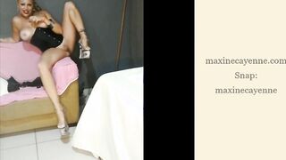 Vaping Having Fun With My Huge Tits and Stripping