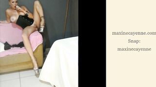 Vaping Having Fun With My Huge Tits and Stripping