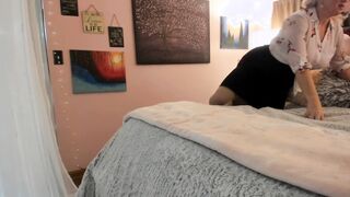 PaintedRose.Live: Step-M Wakes Sean and Fucks Him pov.