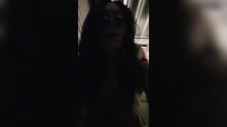 Goddess Cougar fucks moving dude with huge penis at storage facility