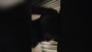 Goddess Cougar fucks moving dude with huge penis at storage facility