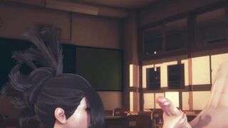 My Hero Academia - Momo Hardsex inside Academia
