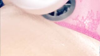 Lonely Housewife Tries New Sex Toy solo quickie