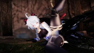 Ganyu Chan genshin impact screwed alien vs predator 3d animated animation nsfw ntr skyrim parody cosplay