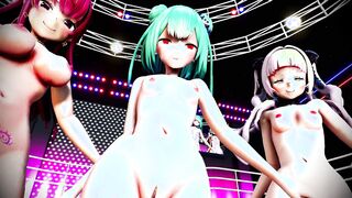 mmd r18 Rushia Ghost Dance 3d cartoon nsfw ntr