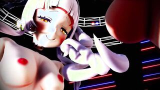 mmd r18 Rushia Ghost Dance 3d cartoon nsfw ntr