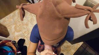 My Neighbour paid me for flat with a irresistible oral sex!