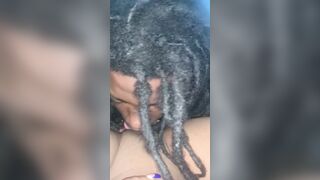 Blasian 18 Yo cheats on her boyfriend into front seat.