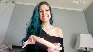 Gf Talks You In Giving A Sex Toy Blow Job: GFE Female Domination & pov Bi-Encouragement