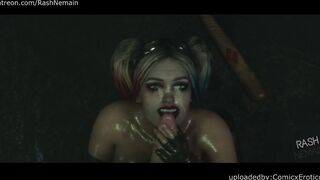 The Hottest Harley Quinn Tit Job Ever! 3D Porn Animations (May 2022)