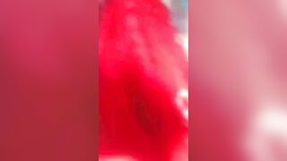 gf Blindfolded throat nailed one