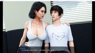Cougar mother with huge breasts kiss me on the lips Milfy city