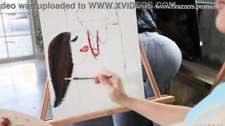 Sip And Paint And Suck Penis - Robbin Banx, MJFresh
